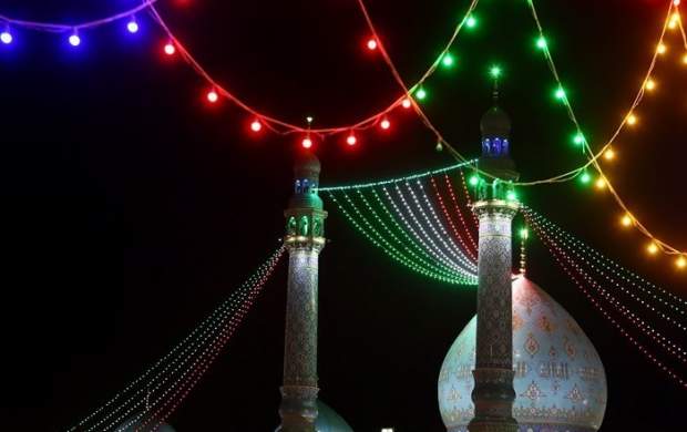 مسجد جمکران در شب نیمه شعبان
