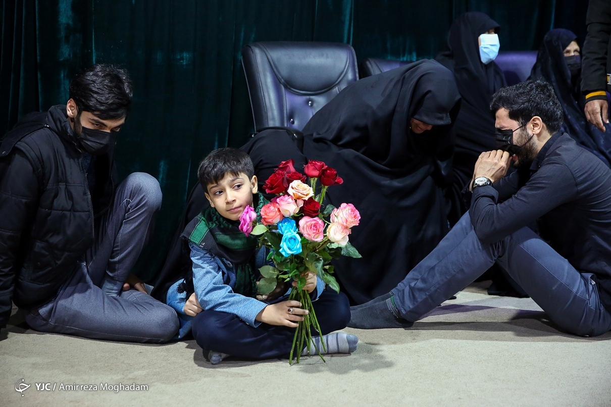 وداع با پیکر شهید «محمدجواد رستمی»