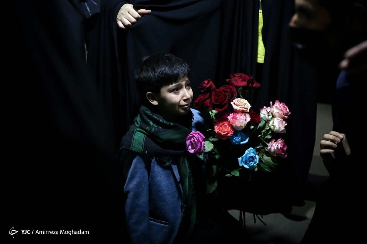 وداع با پیکر شهید «محمدجواد رستمی»