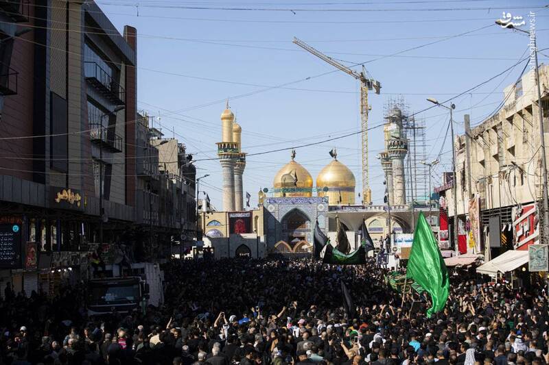 عکس/ تشییع نمادین و عزاداری شهادت امام موسی کاظم(ع)