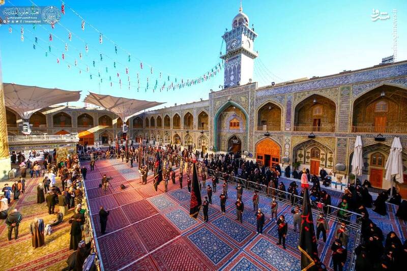 عکس/ حرم علوی روز شهادت امام موسی کاظم(ع)