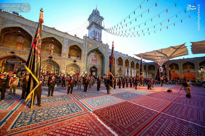 عکس/ حرم علوی روز شهادت امام موسی کاظم(ع)