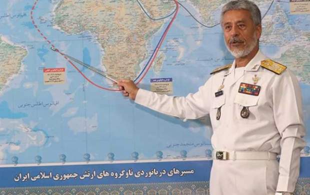 حضور ناوگروه نیروی دریایی ارتش در اطلس حضور ناوگروه نیروی دریایی ارتش در اطلس