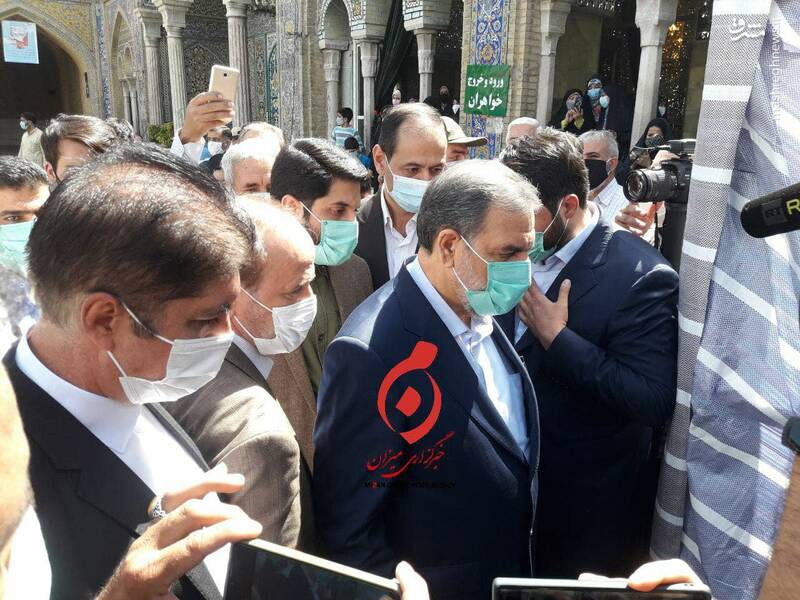 حضور شخصیت‌ها در پای صندوق رای گیری