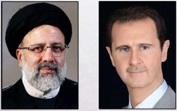 گفتوگوی تلفنی بشار اسد با ابراهیم رئیسی گفتوگوی تلفنی بشار اسد با ابراهیم رئیسی
