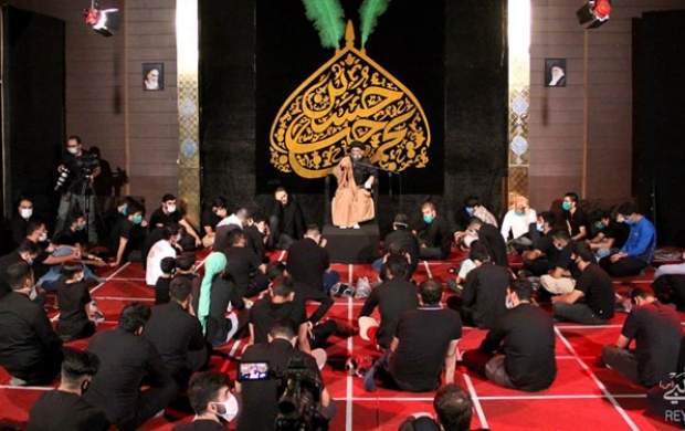 عزاداری ۸ هیأت برای شهادت امام باقر عزاداری ۸ هیأت برای شهادت امام باقر