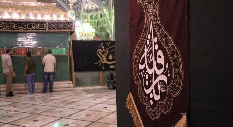 حرم حضرت رقیه(س) سیاهپوش شد +عکس