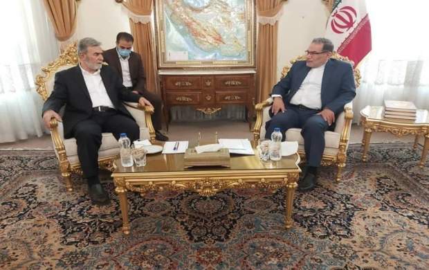 دیدار فرماندهان ارشد مقاومت فلسطین با شمخانی دیدار فرماندهان ارشد مقاومت فلسطین با شمخانی
