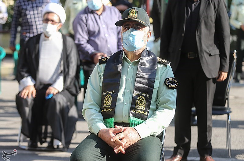 تشییع پیکر شهید مدافع امنیت یاسر طاهری