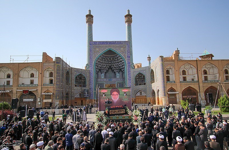 تشییع پیکر آیت الله سیدکمال فقیه ایمانی