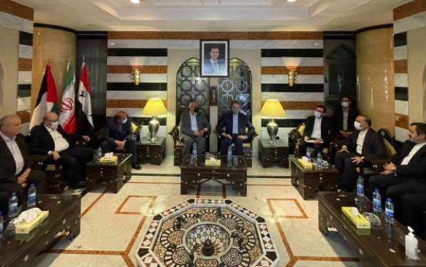دیدار امیرعبداللهیان با رهبران گروههای فلسطینی دیدار امیرعبداللهیان با رهبران گروههای فلسطینی