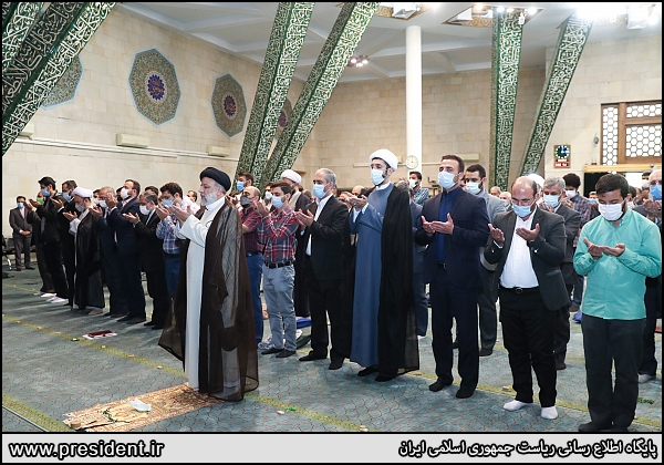 تصاویری از حضور رئیسی در دانشگاه تهران