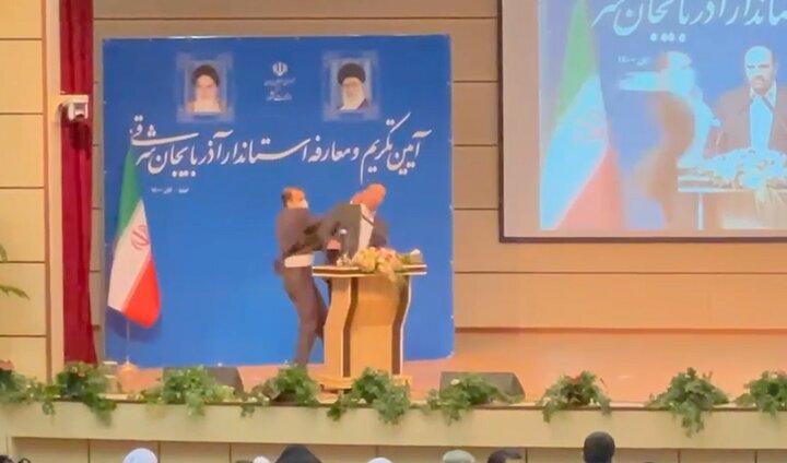 علت سیلی زدن به استاندار آذربایجان شرقی چه بود؟ علت سیلی زدن به استاندار آذربایجان شرقی چه بود؟