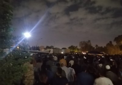 اعتراضات به نتایج انتخابات عراق در اطراف سفارت آمریکا در بغداد