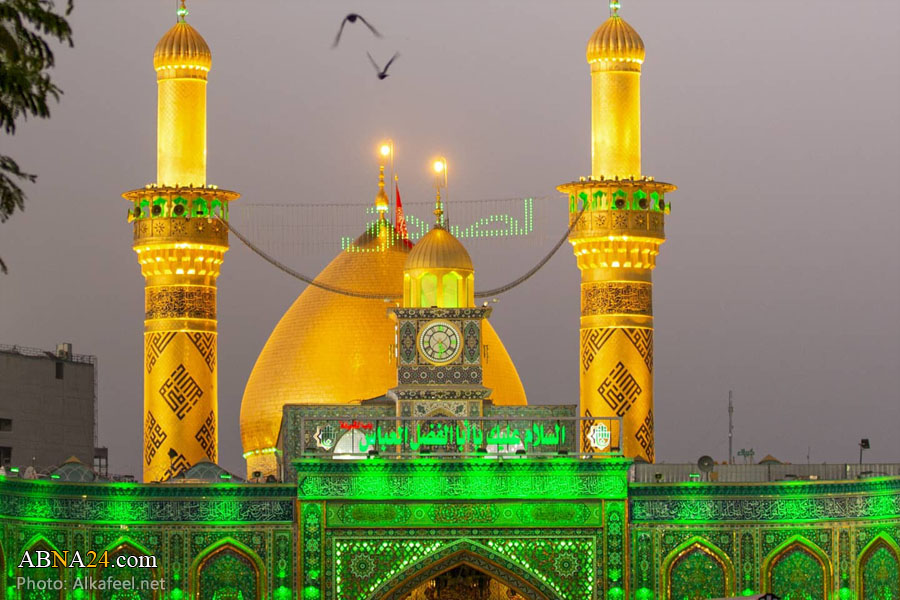 حال و هوای حرم حضرت عباس(ع) در آستانه میلاد حضرت زینب(س)
