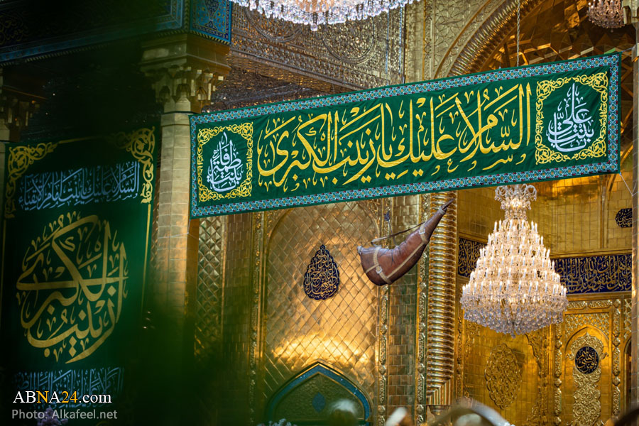 حال و هوای حرم حضرت عباس(ع) در آستانه میلاد حضرت زینب(س)