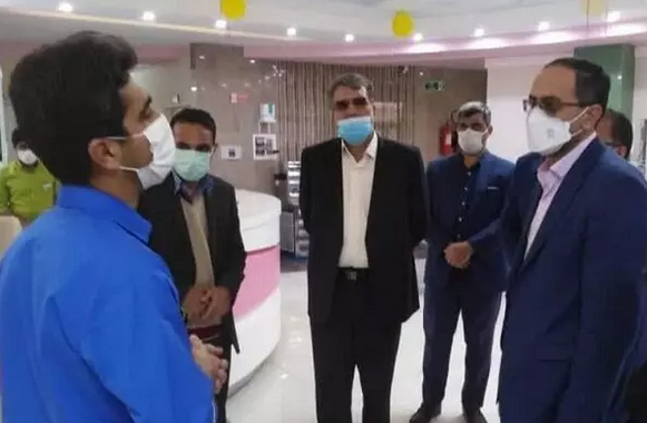 نماینده دولت از بیمارستان مهریز بازدید کرد نماینده دولت از بیمارستان مهریز بازدید کرد