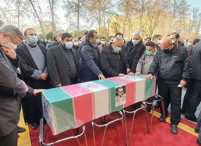 پیکر شهید «حسن ایرلو» تشییع شد پیکر شهید «حسن ایرلو» تشییع شد