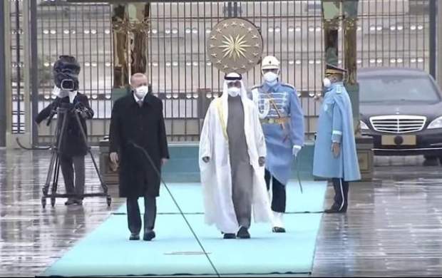 اردوغان و بن زاید پس از ۱۰ سال دیدار کردند