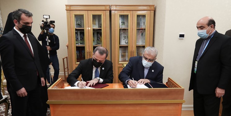 امضای قرارداد سه جانبه سوآپ گاز بین ایران، ترکمنستان و آذربایجان امضای قرارداد سه جانبه سوآپ گاز بین ایران، ترکمنستان و آذربایجان