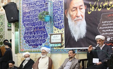 رها نکردن منبر از جمله ویژگیهای مهم حضرت آیتالله علوی گرگانی بود رها نکردن منبر از جمله ویژگیهای مهم حضرت آیتالله علوی گرگانی بود