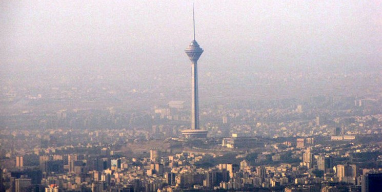 هوای تهران به مرز آلودگی رسید هوای تهران به مرز آلودگی رسید