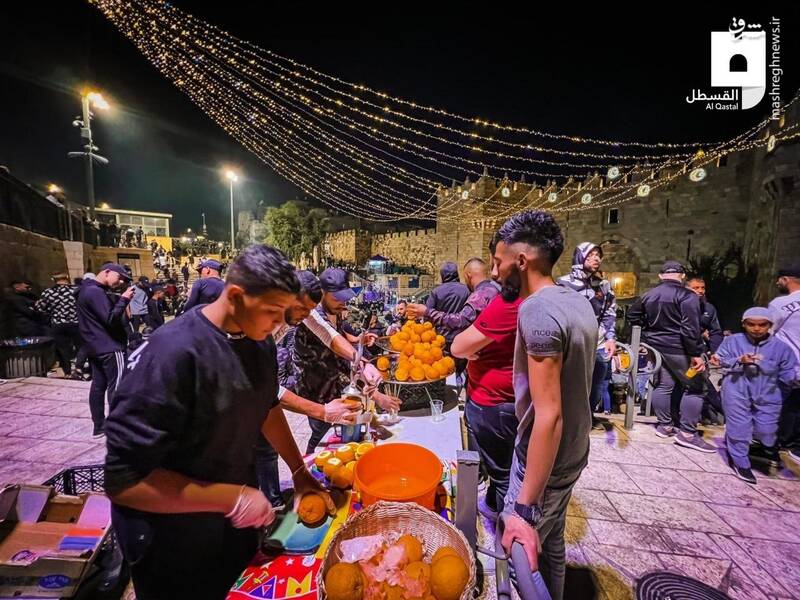 عکس/ حال و هوای نخستین روز ماه رمضان در فلسطین