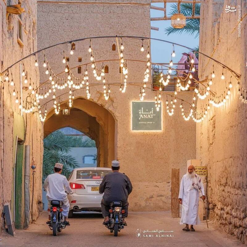 افطار زیبا در یکی از مساجد عمان