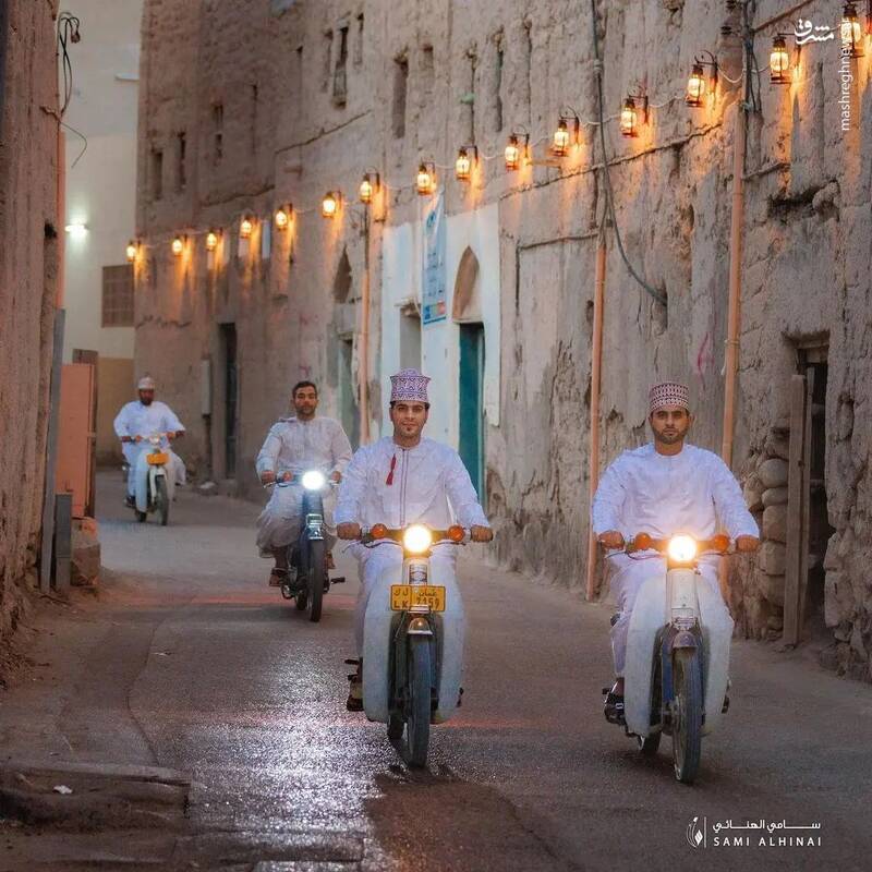 افطار زیبا در یکی از مساجد عمان