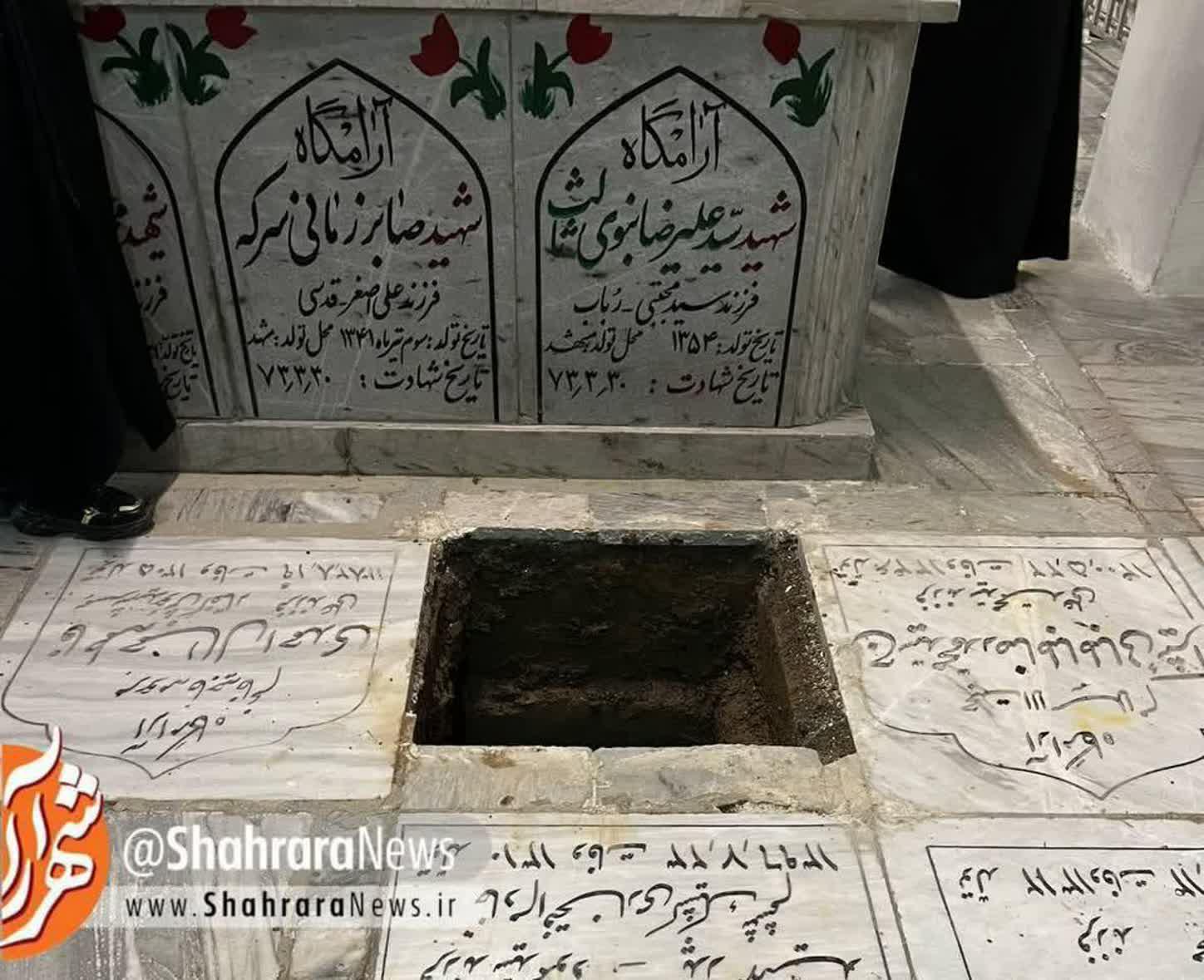 شهید اصلانی در جوار شهدا حادثه عاشورای آرام میگیرد شهید اصلانی در جوار شهدا حادثه عاشورای آرام میگیرد