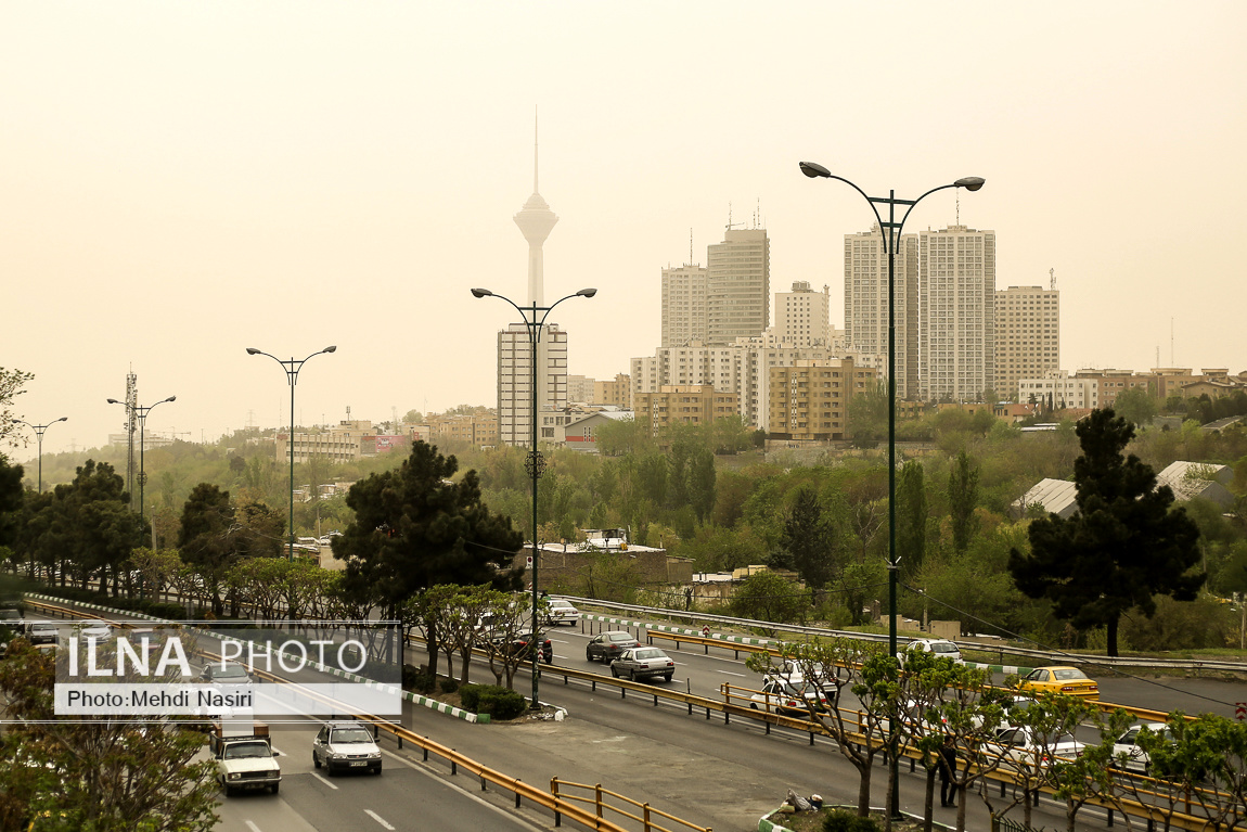 آلودگی هوای امروز تهران آلودگی هوای امروز تهران