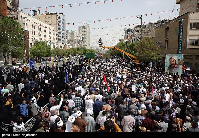 تشییع پیکر طلبه جهادی شهید دارایی در مشهد مقدس تشییع پیکر طلبه جهادی شهید دارایی در مشهد مقدس