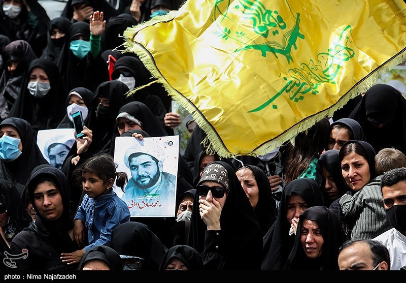 تشییع پیکر طلبه جهادی شهید دارایی در مشهد مقدس تشییع پیکر طلبه جهادی شهید دارایی در مشهد مقدس