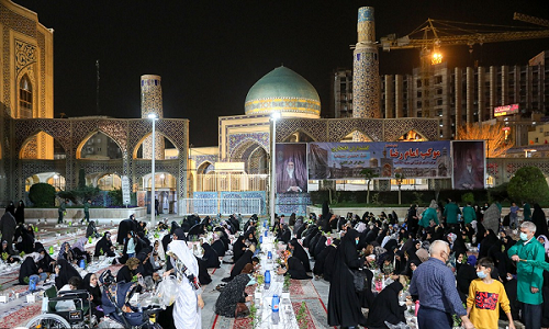 سفره افطار حرم امام رضا علیهالسلام در ماه مهمانی خدا+تصاویر سفره افطار حرم امام رضا علیهالسلام در ماه مهمانی خدا+تصاویر