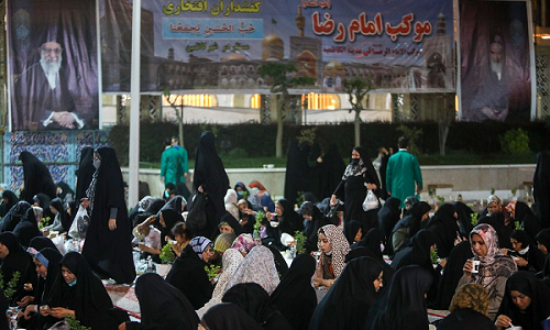سفره افطار حرم امام رضا علیهالسلام در ماه مهمانی خدا+تصاویر سفره افطار حرم امام رضا علیهالسلام در ماه مهمانی خدا+تصاویر