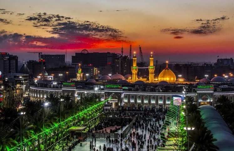 عکس/ غروب دیدنی آفتاب در بین الحرمین