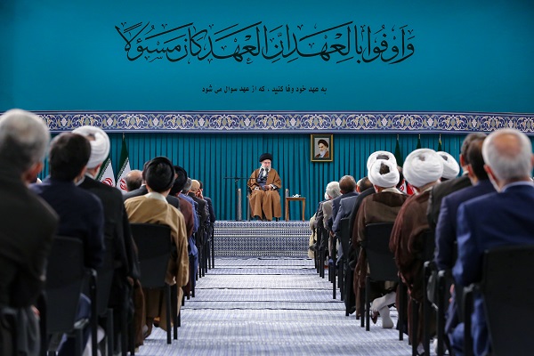 دیدار مسئولان نظام با رهبر انقلاب در دهمین روز ماه رمضان