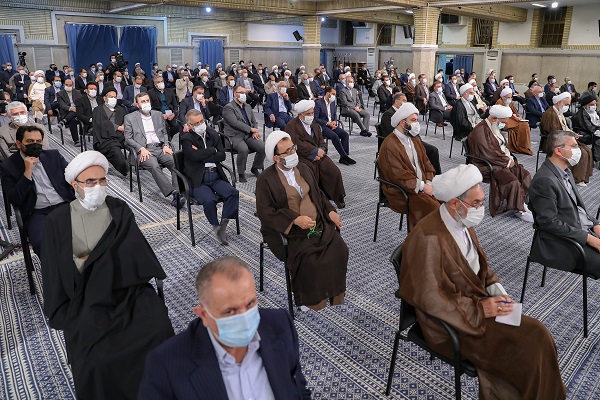 دیدار مسئولان نظام با رهبر انقلاب در دهمین روز ماه رمضان