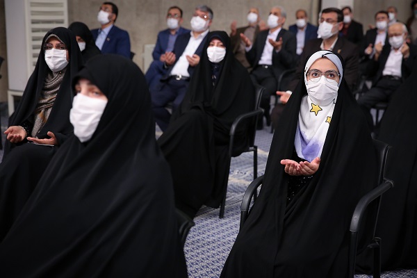 دیدار مسئولان نظام با رهبر انقلاب در دهمین روز ماه رمضان