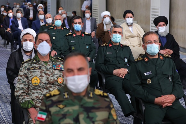 دیدار مسئولان نظام با رهبر انقلاب در دهمین روز ماه رمضان
