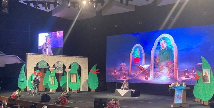 مراسم نخستین سالگرد شهادت سردار حجازی برگزار شد مراسم نخستین سالگرد شهادت سردار حجازی برگزار شد
