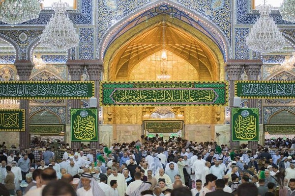 حال و هوای شب ولادت امام حسن(ع) در کربلا