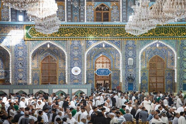 حال و هوای شب ولادت امام حسن(ع) در کربلا