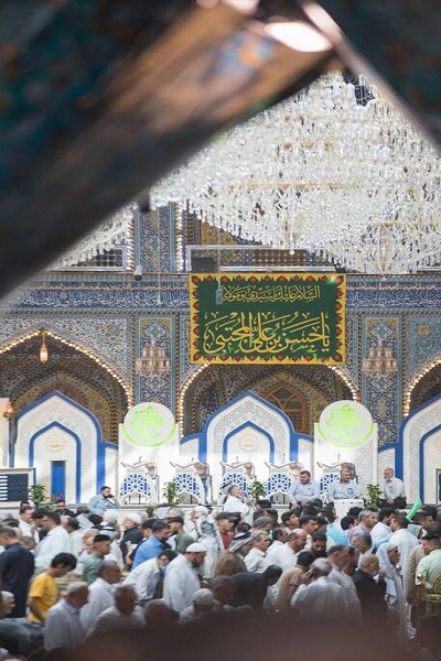 حال و هوای شب ولادت امام حسن(ع) در کربلا