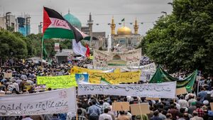 راهپیمایی روز قدس برگزار می‌شود