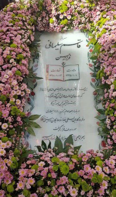 فیلم/ صف طولانی برای زیارت مزار سردار سلیمانی