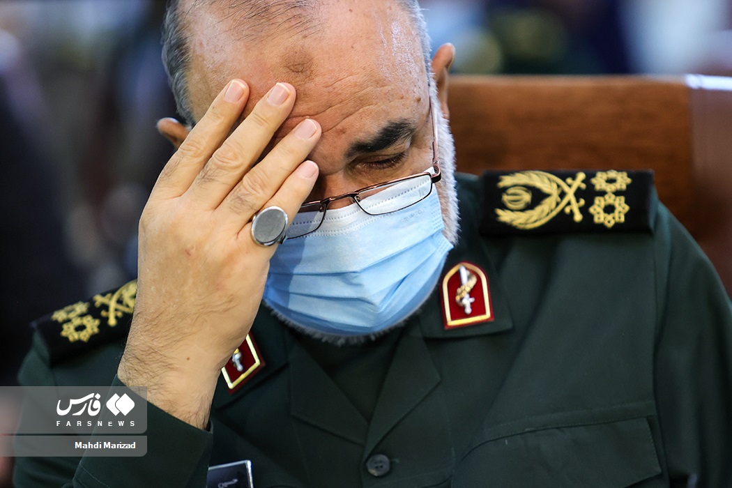 عکس/ انگشتر سرلشکر سلامی