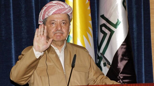 مسعود بارزانی اهانت به مرجعیت دینی شیعیان و آتش زدن مقر حزب دموکرات در بغداد را محکوم کرد مسعود بارزانی اهانت به مرجعیت دینی شیعیان و آتش زدن مقر حزب دموکرات در بغداد را محکوم کرد