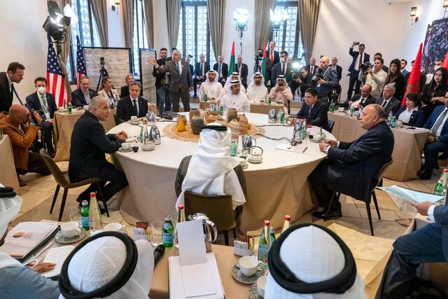 بلینکن: به همکاری با متحدانمان در برابر ایران ادامه میدهیم بلینکن: به همکاری با متحدانمان در برابر ایران ادامه میدهیم
