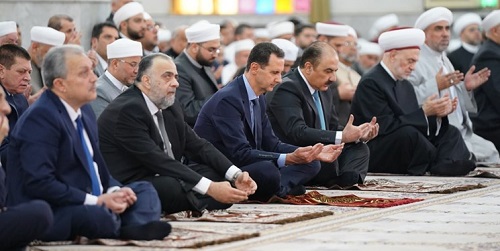 سوء قصد به بشار اسد پیش از حضورش در نماز عید فطر سوء قصد به بشار اسد پیش از حضورش در نماز عید فطر